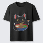 Ukiyo-e Cat T-Shirt on Sale