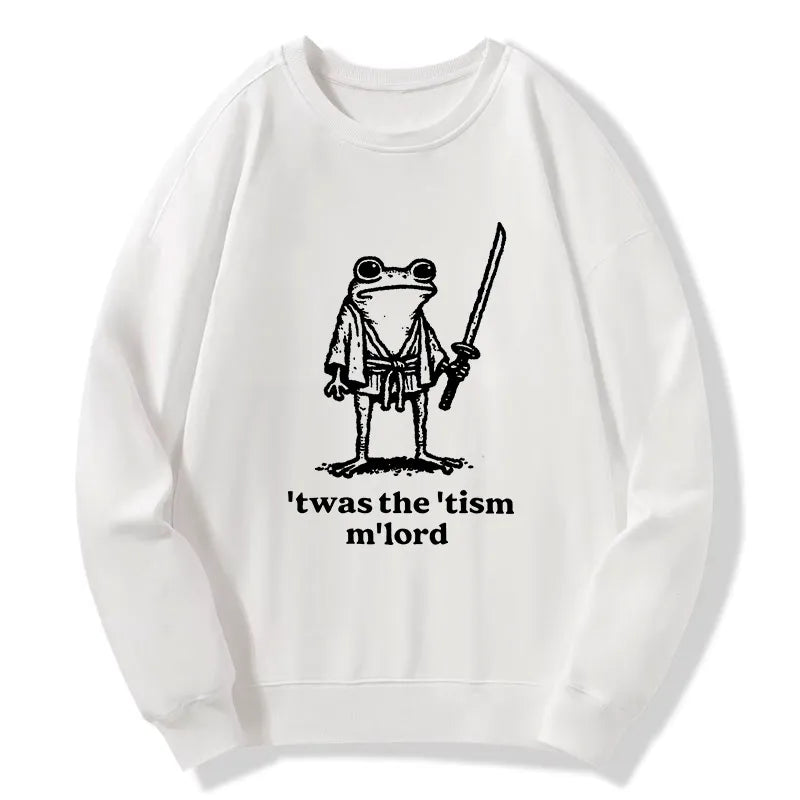 Kyoto-Lion Focused Samurai Frog Classic Sweatshirt