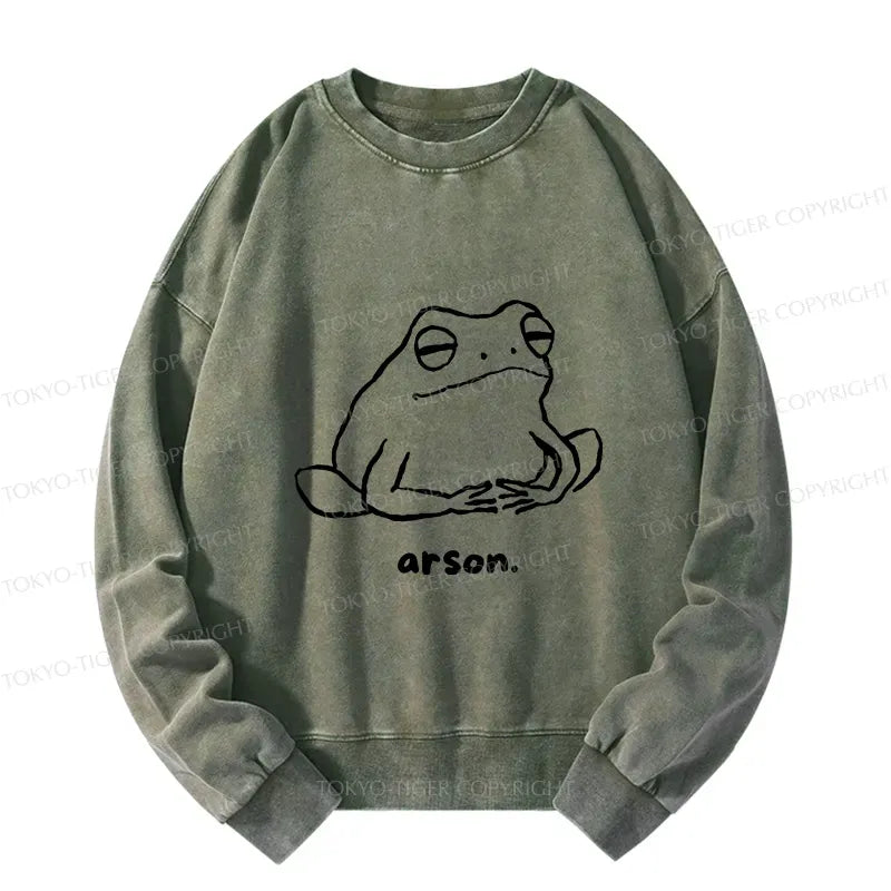 Japanese Vintage Frog Pullover Gift Idea