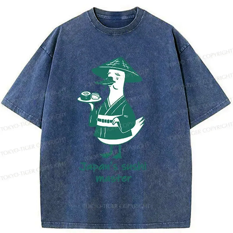 Kyoto Lion Japan Sushi Tee for Daily Wear