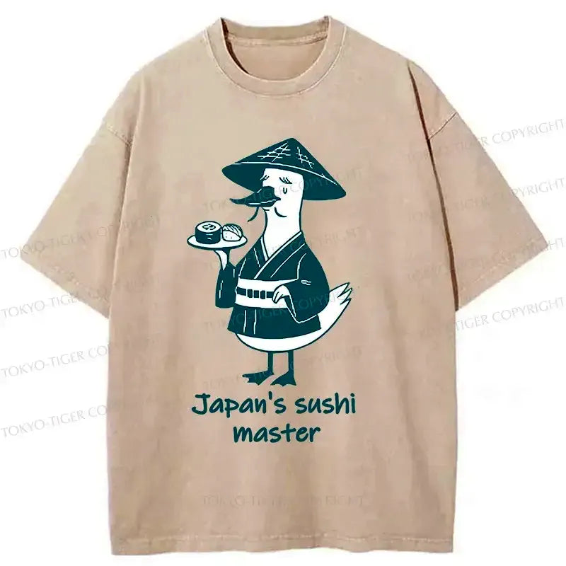 Kyoto Lion Japan Sushi Tee for Daily Wear
