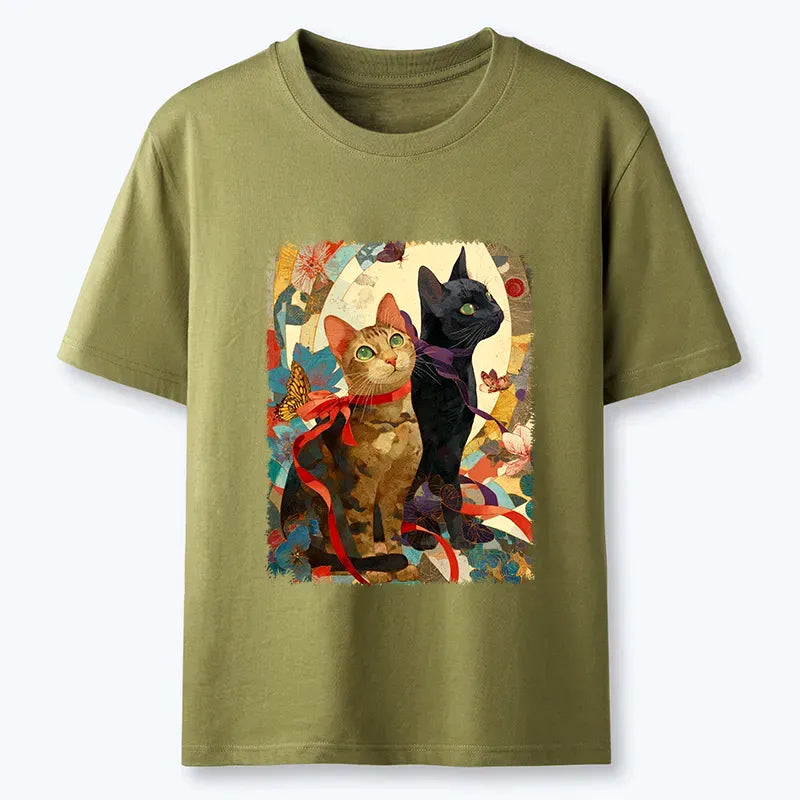 Kyoto-Lion Ribbon Riot Classic T-Shirt
