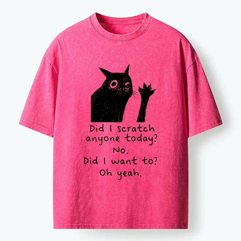 unisex washed cotton tee for daily wear