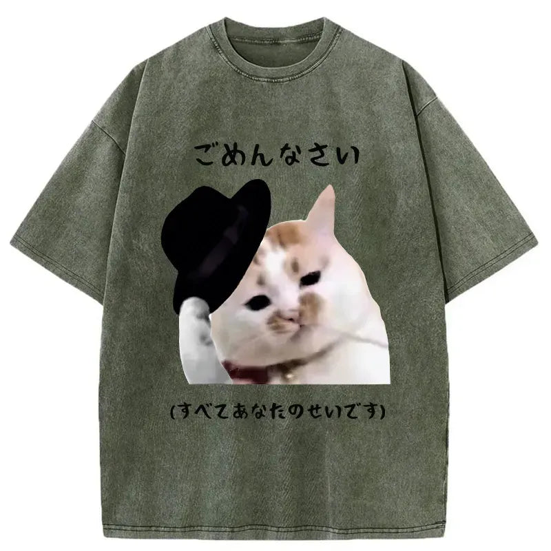 vintage japanese streetwear t-shirt