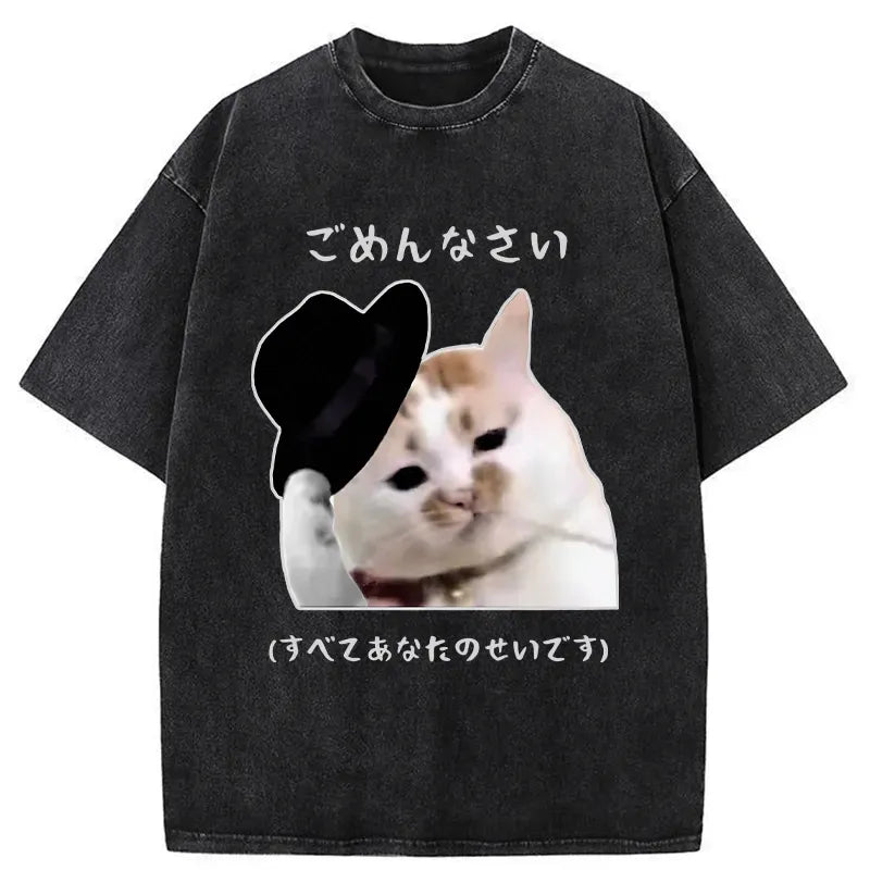 vintage japanese streetwear t-shirt