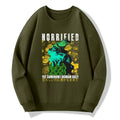 funny two frogs sweatshirt for daily wear