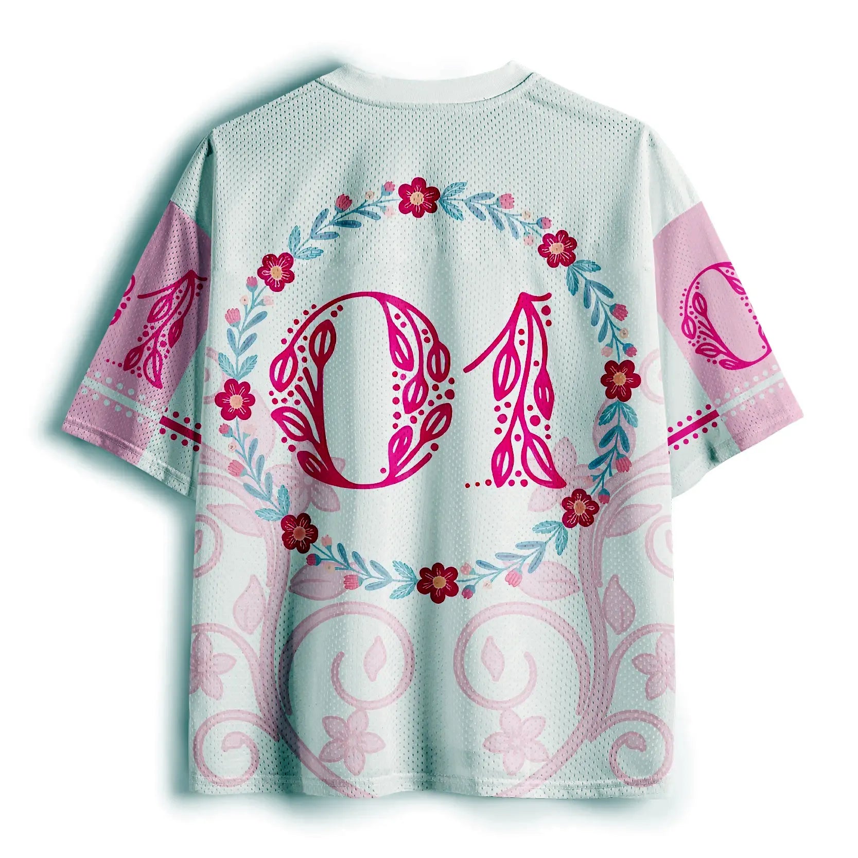 Best Seller Floral Mesh Jersey
