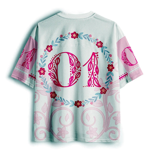 Best Seller Floral Mesh Jersey