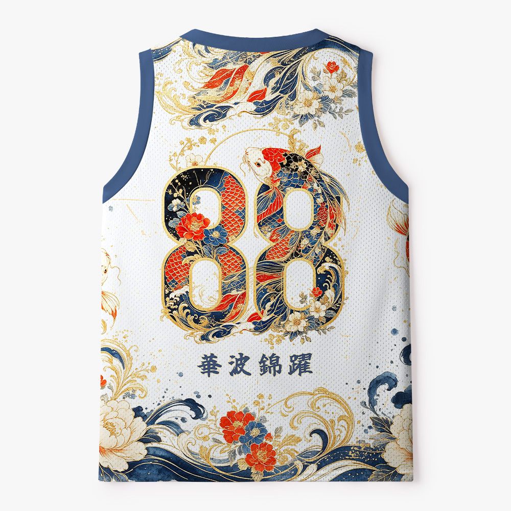 Breathable Koi Tank Top for Gym