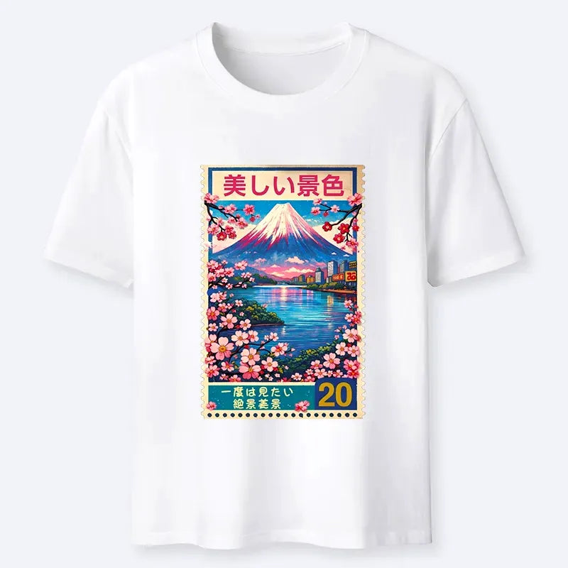 Kyoto-Lion Springtime Scenery Classic T-Shirt