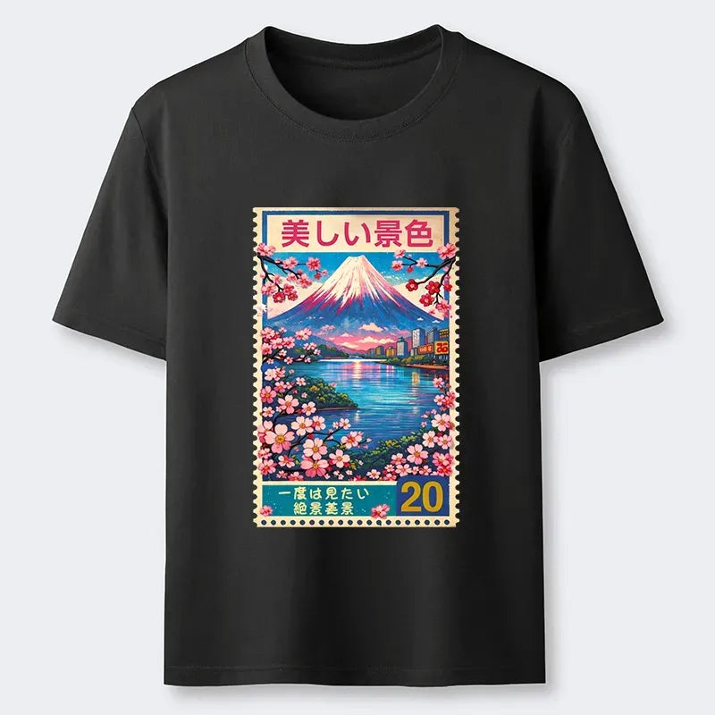 Japanese vintage Kyoto lion t-shirt