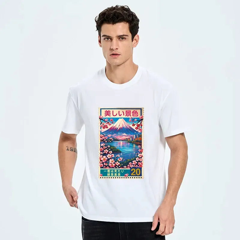 Japanese vintage Kyoto lion t-shirt