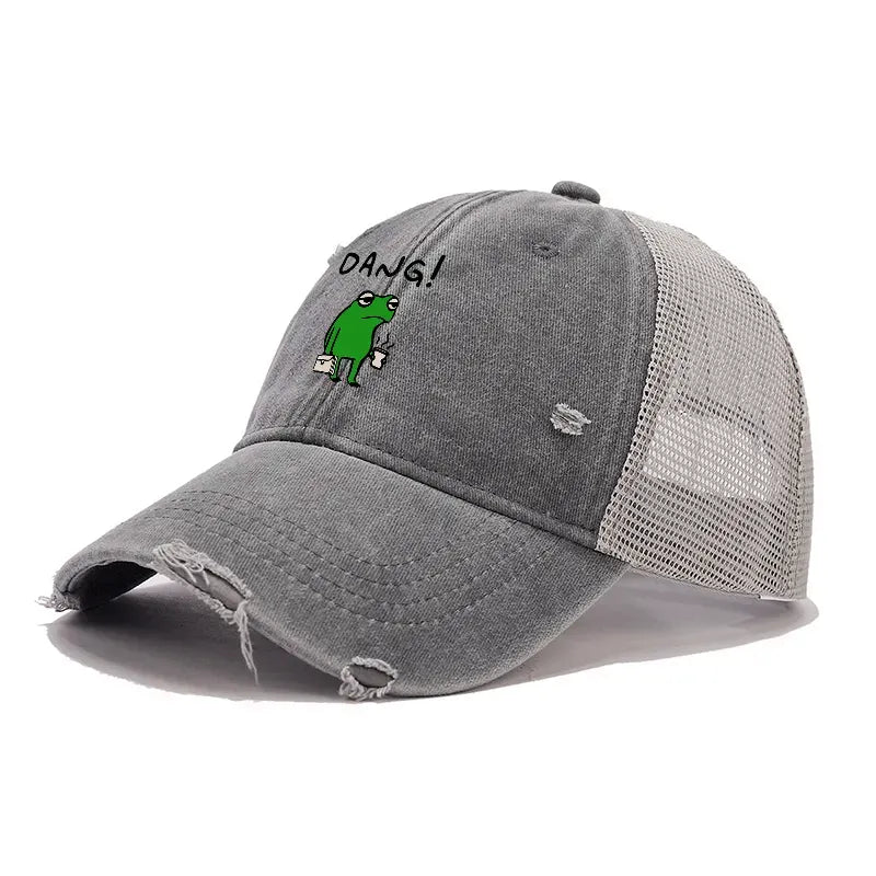 Washed Unisex Trucker Cap for Weekend