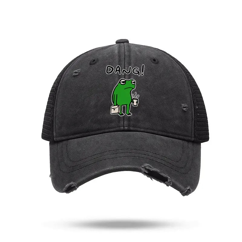 Washed Unisex Trucker Cap for Weekend