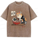Japanese Shiba Inu Ramen T-Shirt