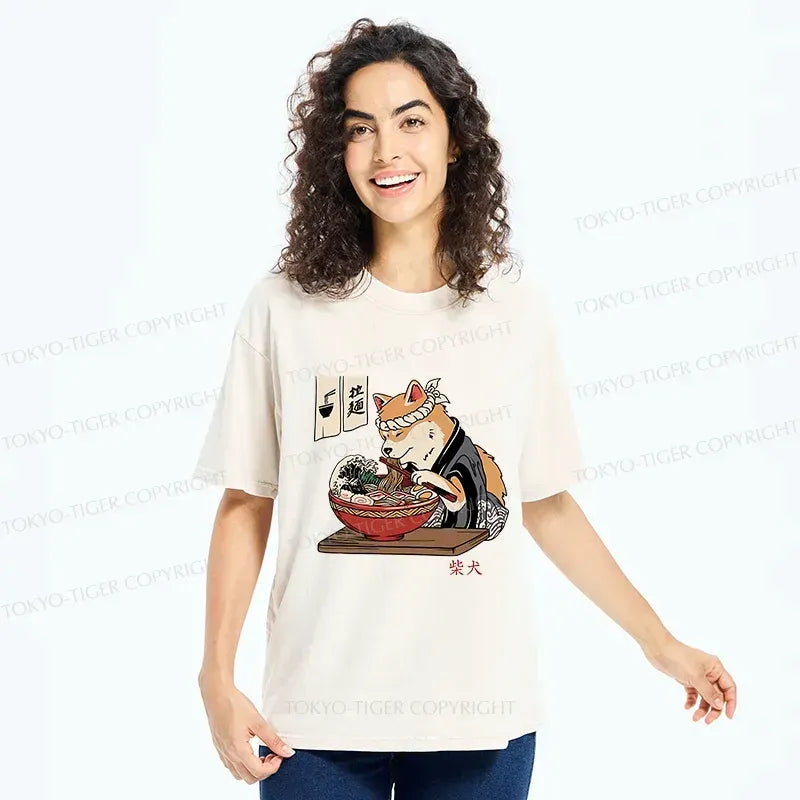Unisex Cotton Shiba Inu Shirt