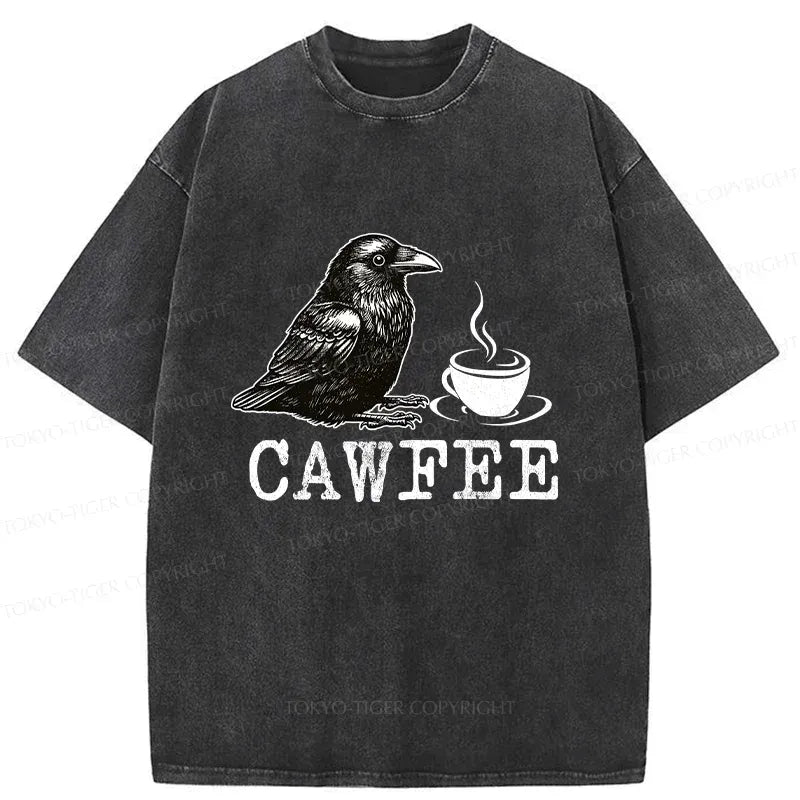 Washed Ukiyo-e T-Shirt for Summer