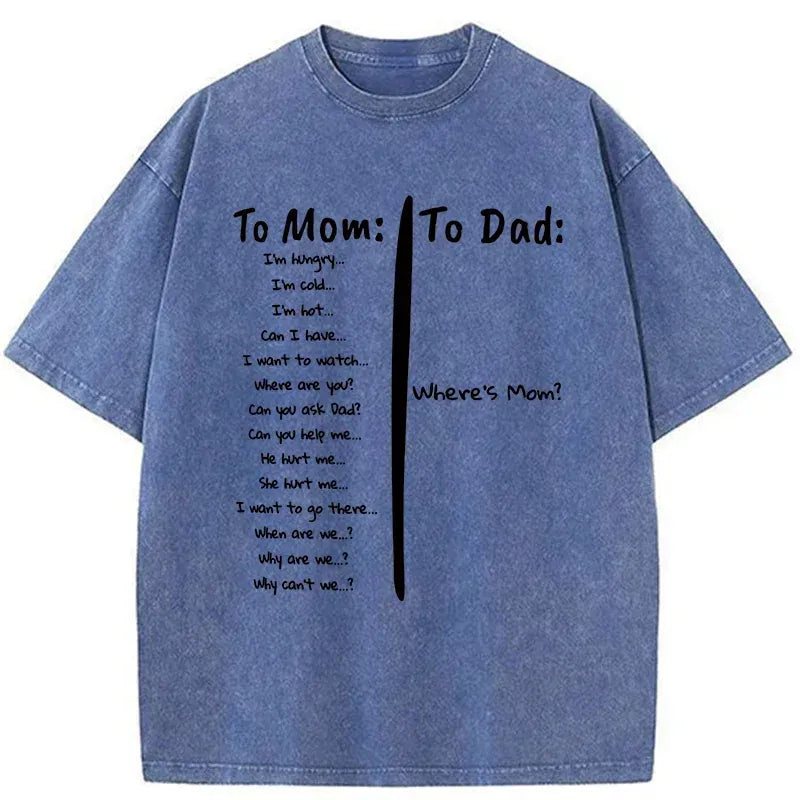 Kyoto-Lion Conversations With Parents Washed T-Shirt