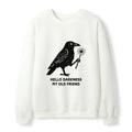 Kyoto-Lion My Old Friend The Crow Waffle Sweatshirt