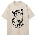 Unisex Japanese Cat T-Shirt with Free Shipping