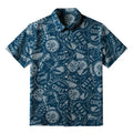 Unisex cotton shirt with Japanese design