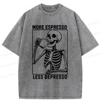 Japanese skeleton t-shirt for daily wear