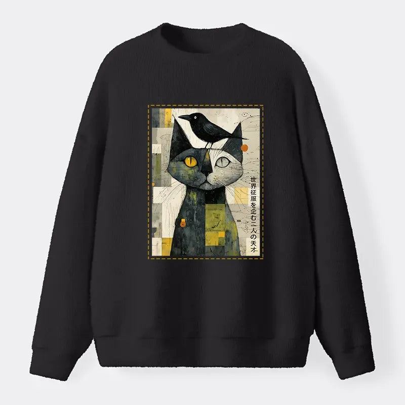 Fuzzy Unisex Sweatshirt on Sale for Streetwear