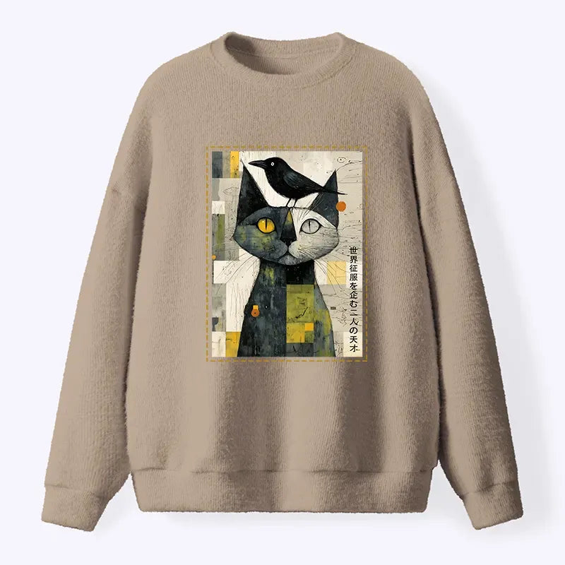 Fuzzy Unisex Sweatshirt on Sale for Streetwear