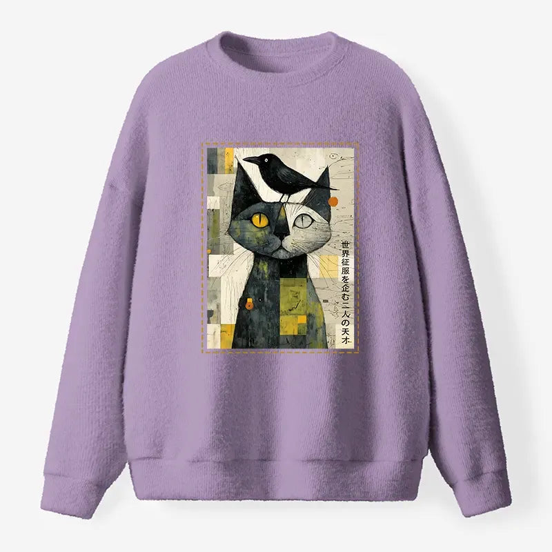 Fuzzy Unisex Sweatshirt on Sale for Streetwear