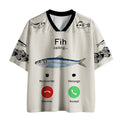 Funny Japanese Lion Mesh Jersey Trendy