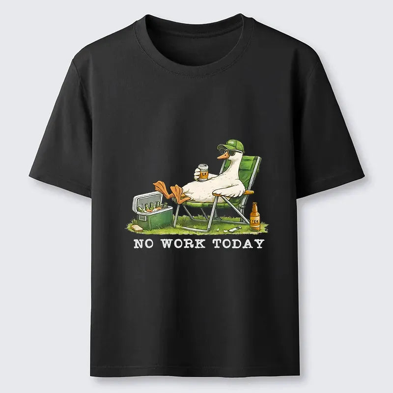 Kyoto Lion Resting Duck Tee for Daily Wear
