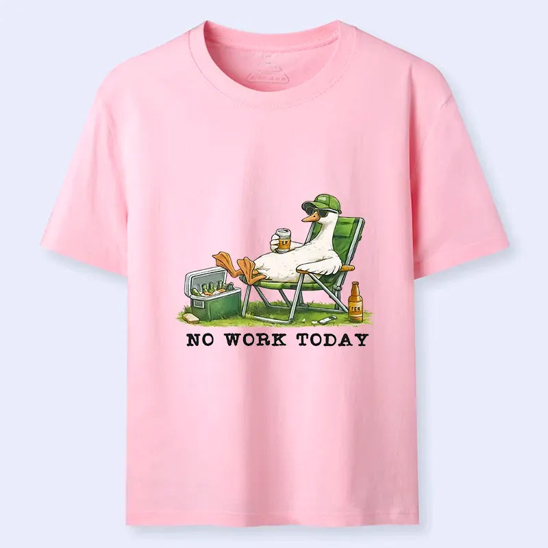 Kyoto Lion Resting Duck Tee for Daily Wear