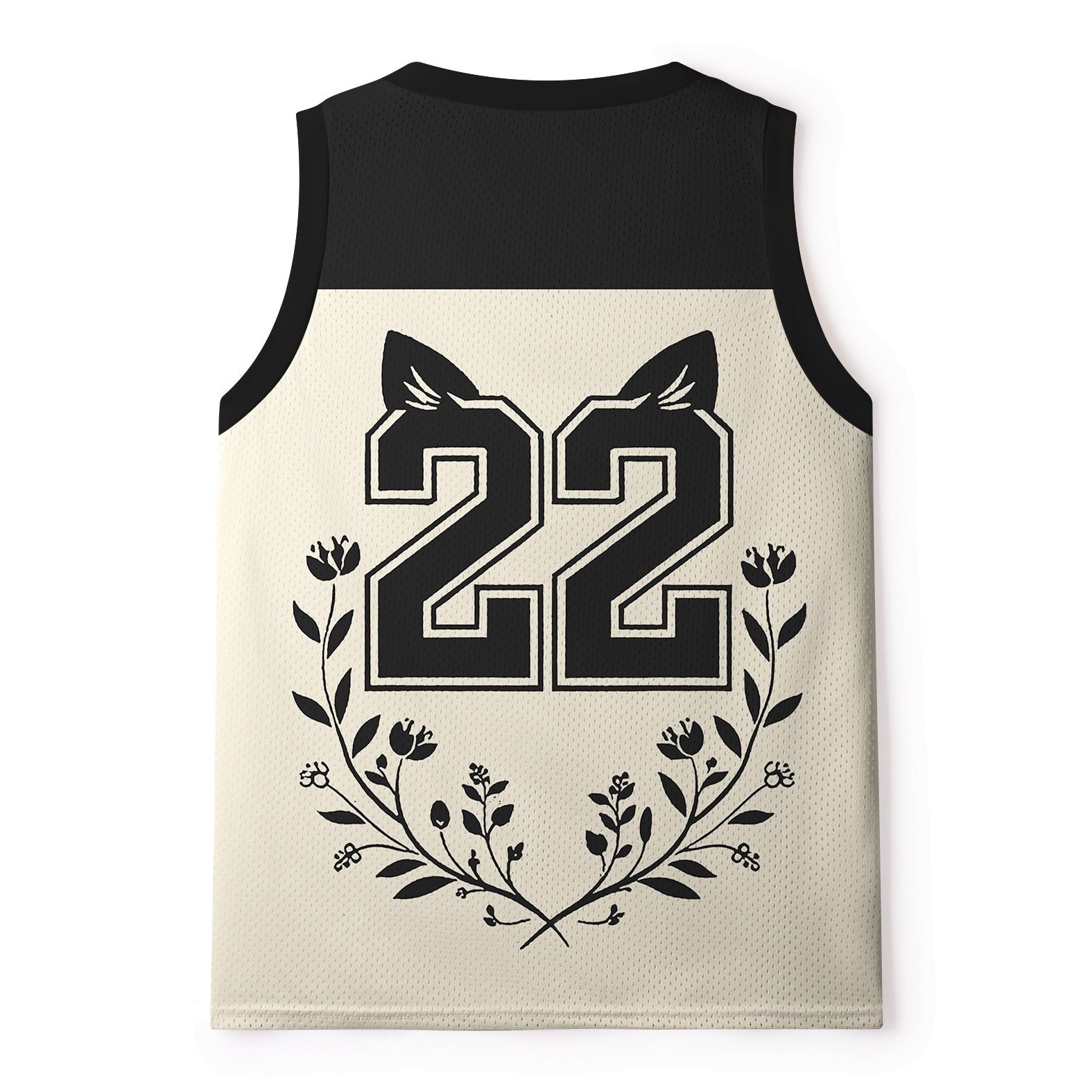 Kyoto-Lion Tokyo Flower Market Mesh Tank Top