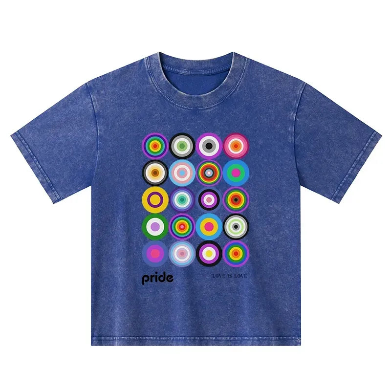 Japanese Washed Kids T-Shirt for Daily Wear