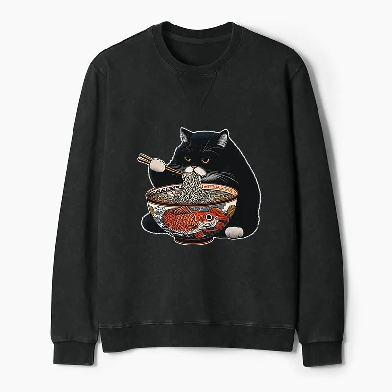 washed terry sweatshirt gift for him
