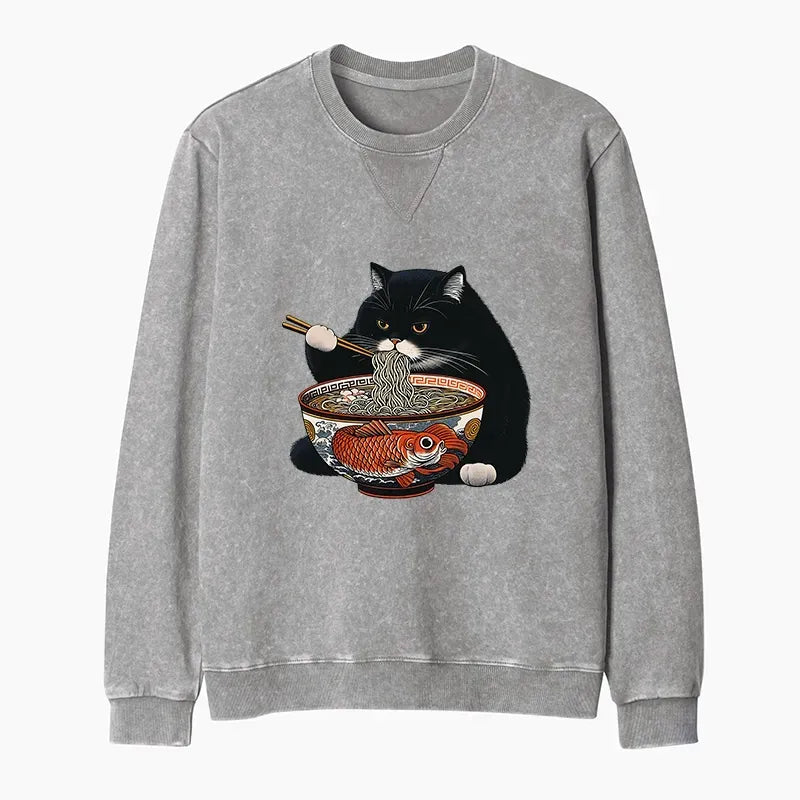 washed terry sweatshirt gift for him