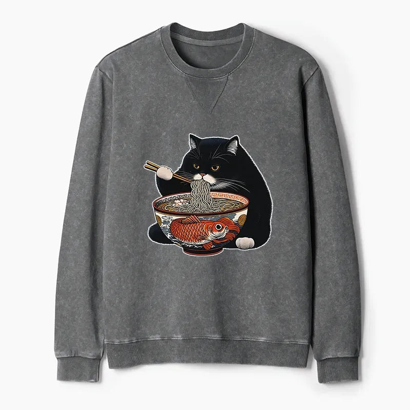 washed terry sweatshirt gift for him