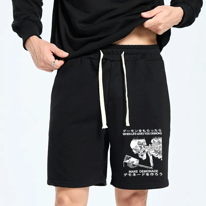 Funny Japanese Kyoto Lion Shorts