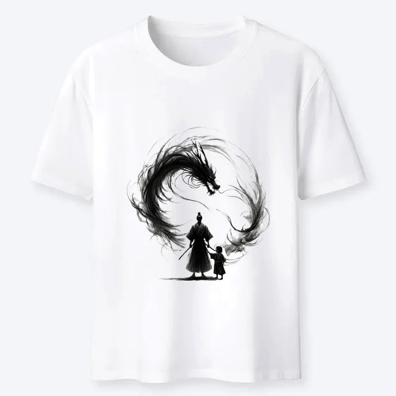 Kyoto-Lion Unisex Cotton T-Shirt Best Seller
