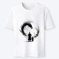 Kyoto-Lion Unisex Cotton T-Shirt Best Seller