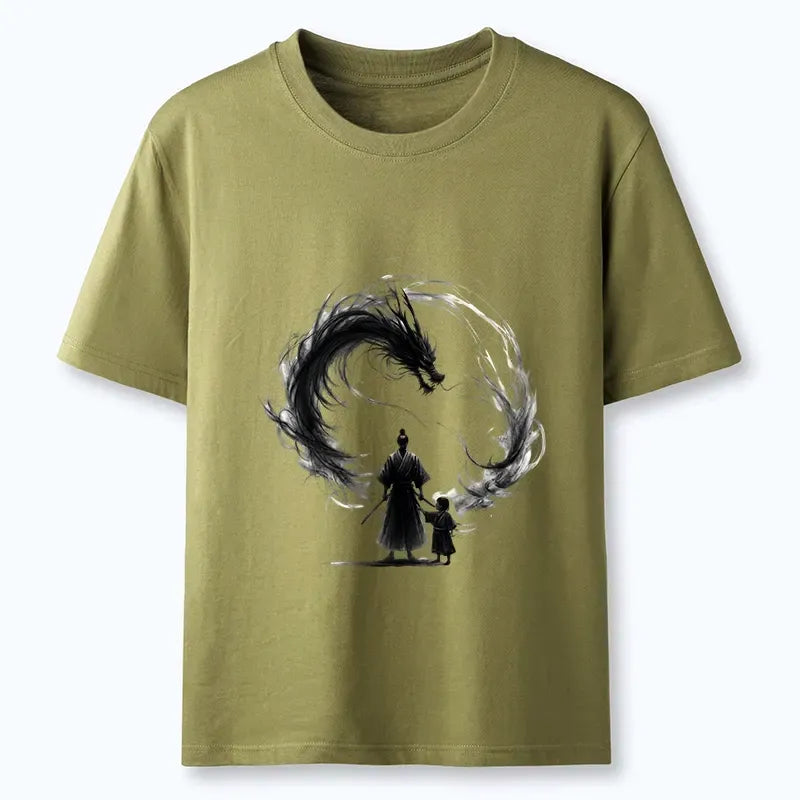Vintage Ukiyo-e Classic Tee for Dad