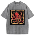 japanese vintage octopus tee for streetwear