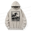 Japanese Wave Hoodie for Streetwear