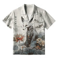 Kyoto-Lion Guardian Of The Lotus Realm Aloha Hawaiian Shirt