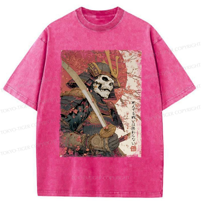 Japanese Vintage Samurai T-Shirt for Men