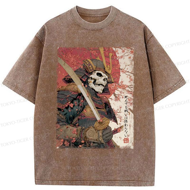 Japanese Vintage Samurai T-Shirt for Men