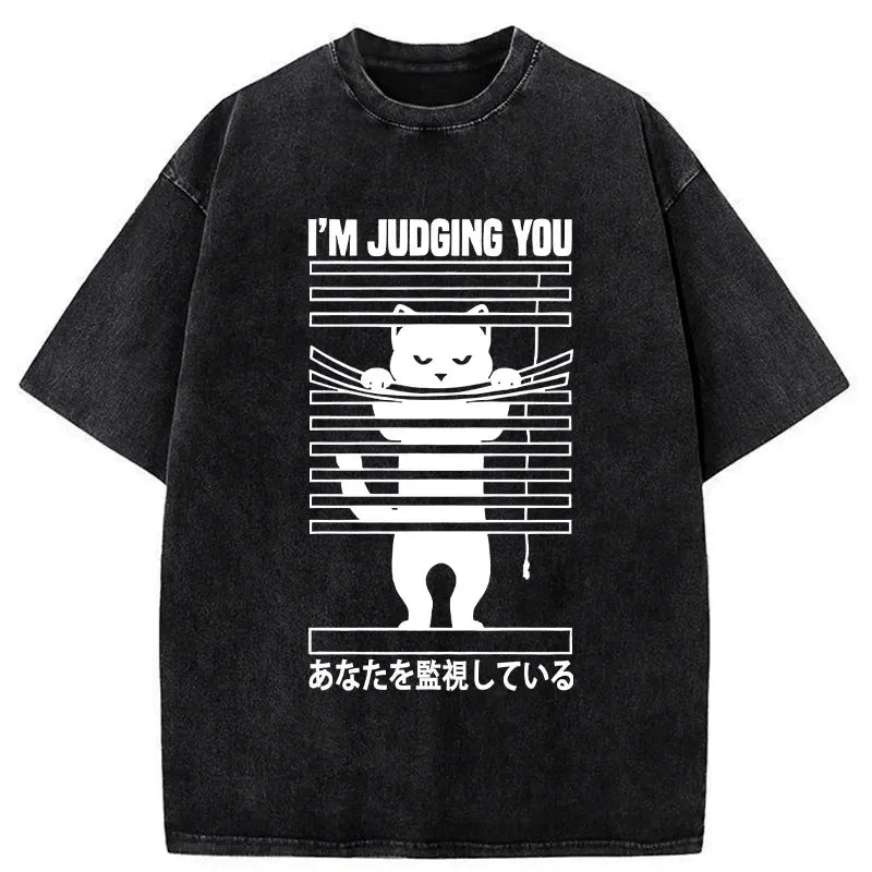 i'm judging you japanese lion t shirt