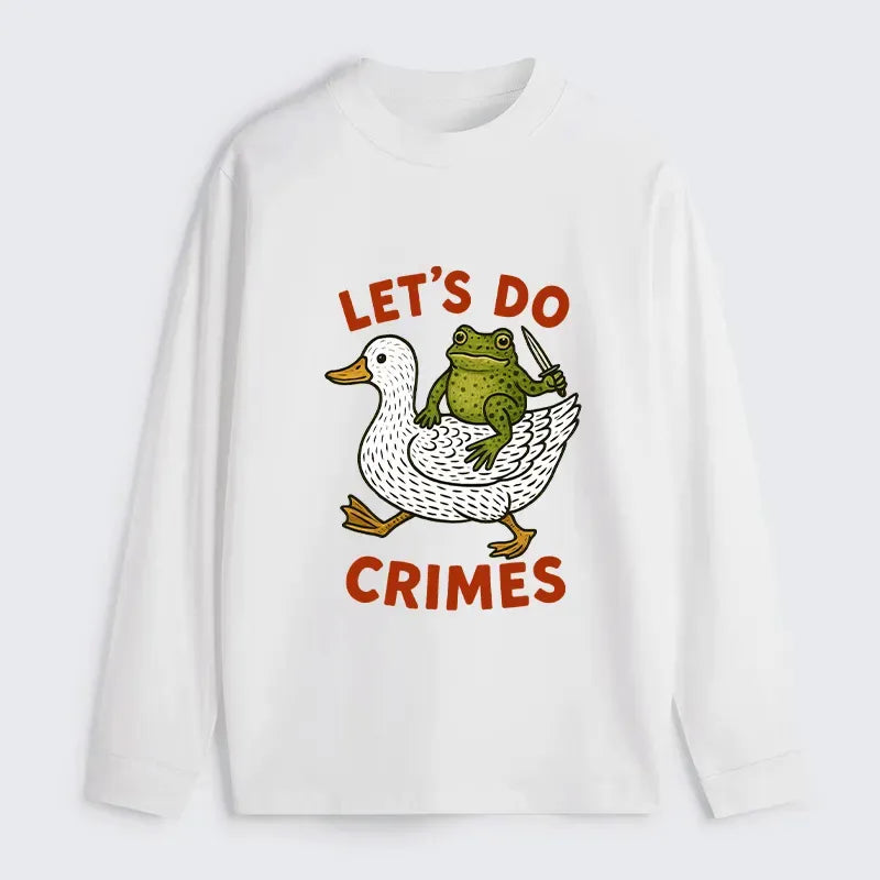 kyoto lion frog long sleeve tee
