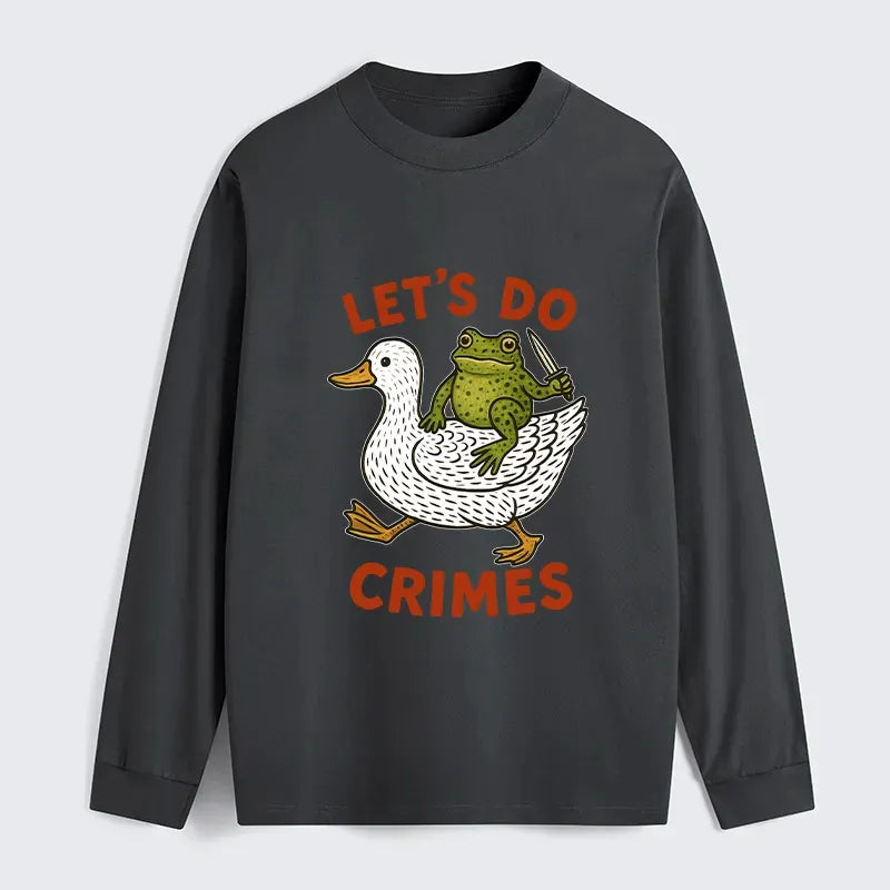 kyoto lion frog long sleeve tee