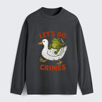 kyoto lion frog long sleeve tee